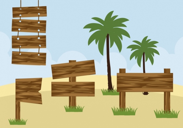 Detail Papan Kayu Vector Nomer 44