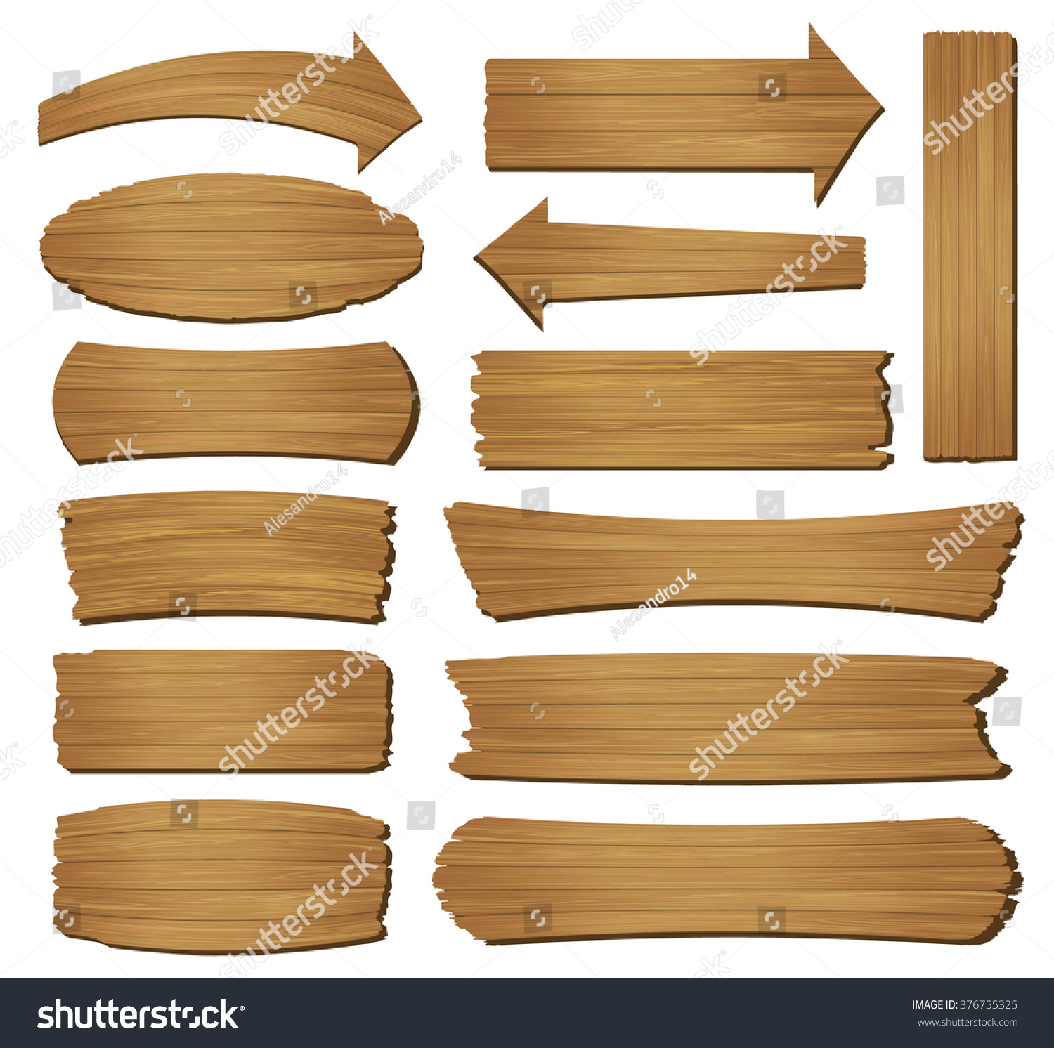 Detail Papan Kayu Vector Nomer 45