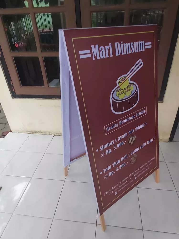 Detail Papan Promosi Konter Nomer 47