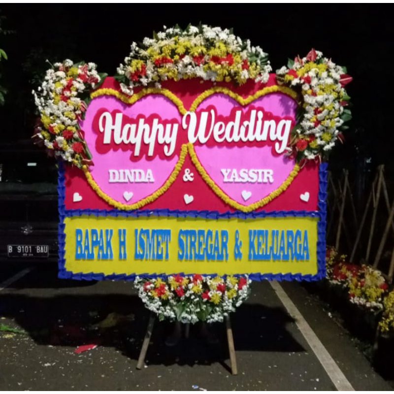 Detail Papan Ucapan Happy Wedding Nomer 16