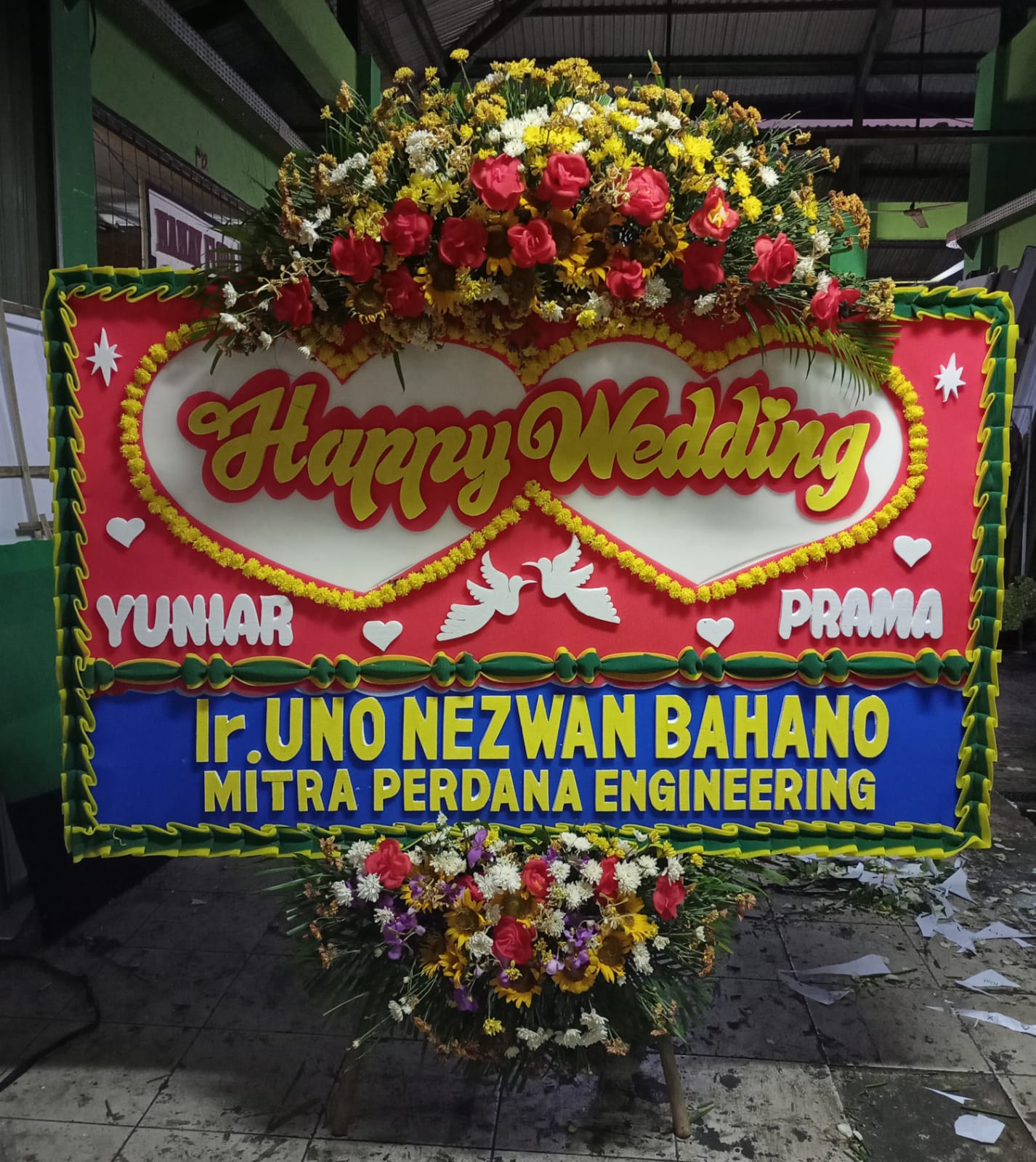 Detail Papan Ucapan Happy Wedding Nomer 43