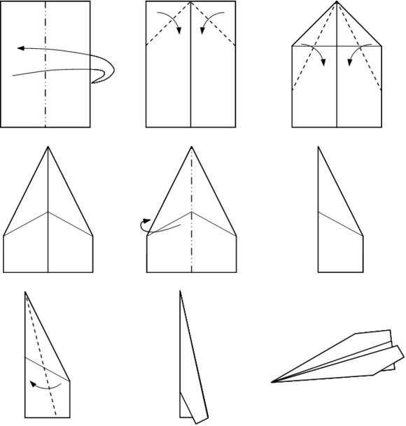 Detail Paper Aeroplane Nomer 12