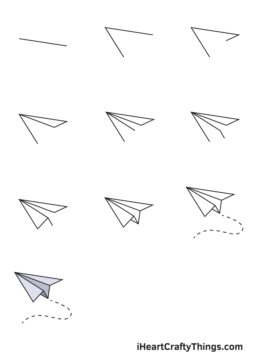 Detail Paper Aeroplane Nomer 33