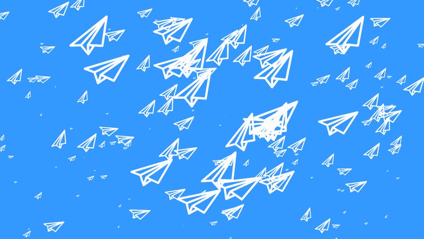 Detail Paper Airplane Background Nomer 27