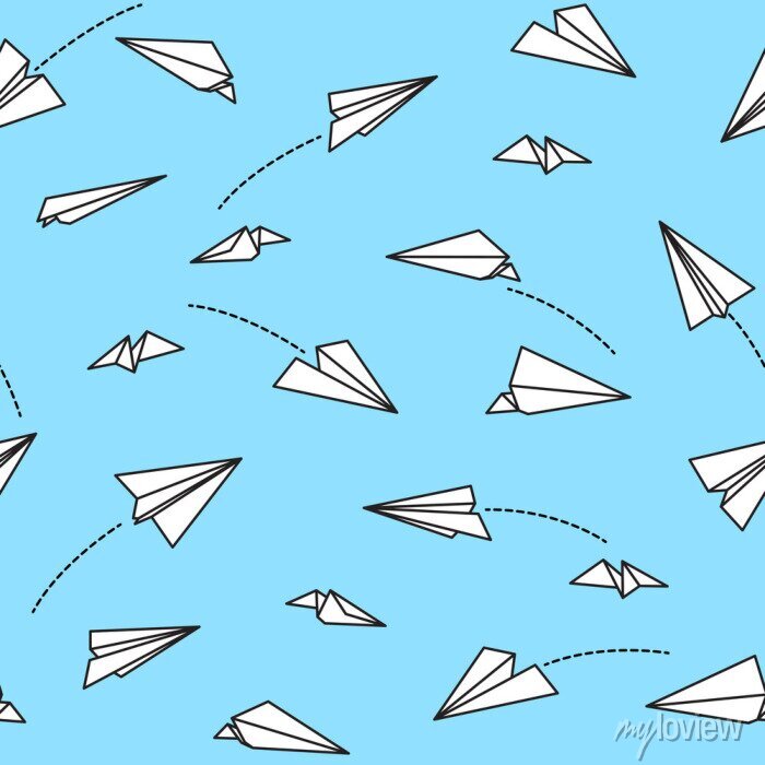 Detail Paper Airplane Background Nomer 29