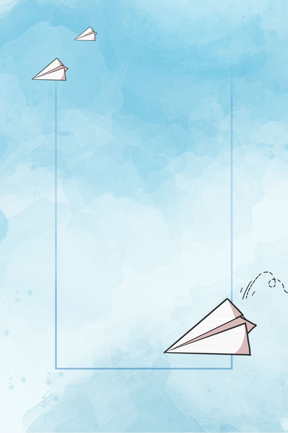 Detail Paper Airplane Background Nomer 48