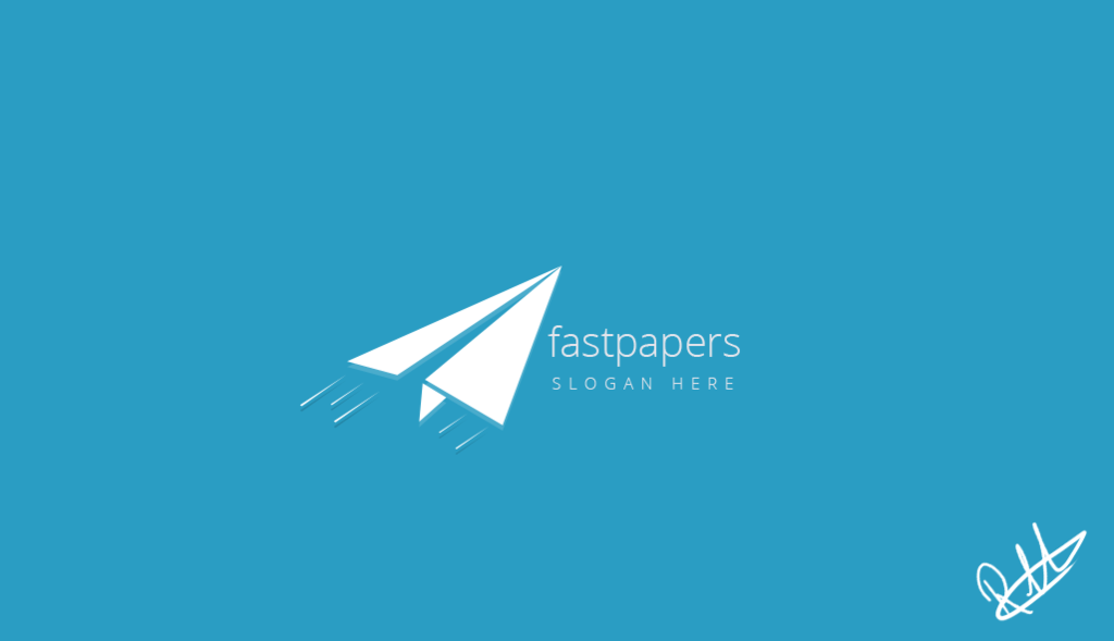 Detail Paper Airplane Logo Nomer 17