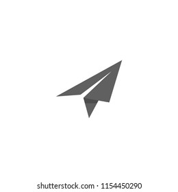 Detail Paper Airplane Logo Nomer 3