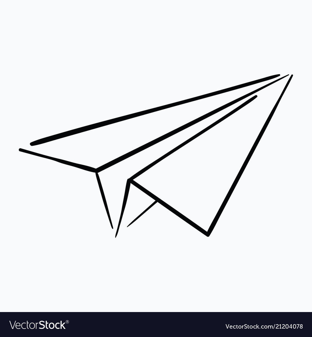 Detail Paper Airplane Logo Nomer 21