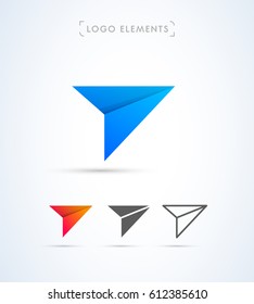 Detail Paper Airplane Logo Nomer 29