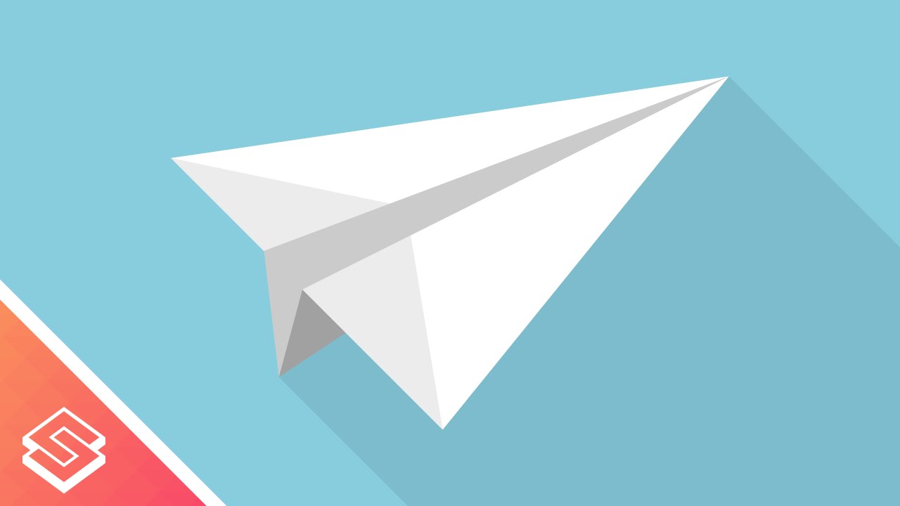 Detail Paper Airplane Logo Nomer 39