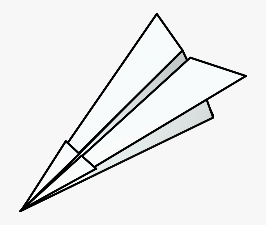 Detail Paper Airplane No Background Nomer 11
