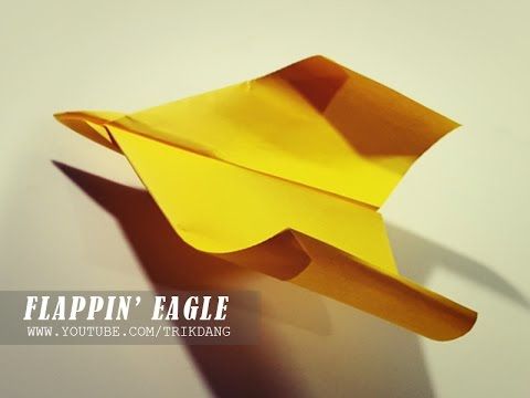 Detail Paper Airplane With Flapping Wings Nomer 12