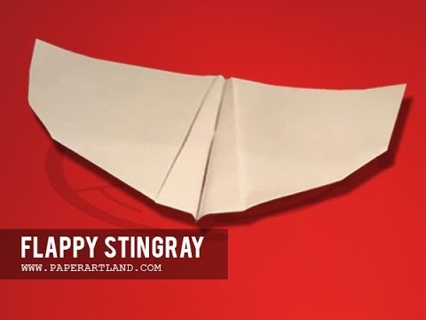 Detail Paper Airplane With Flapping Wings Nomer 39