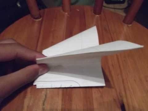 Detail Paper Airplane With Flapping Wings Nomer 47