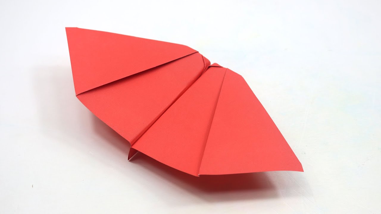 Detail Paper Airplane With Flapping Wings Nomer 6