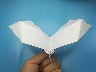 Detail Paper Airplane With Flapping Wings Nomer 9