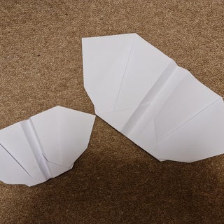 Detail Paper Airplane With Flapping Wings Nomer 10