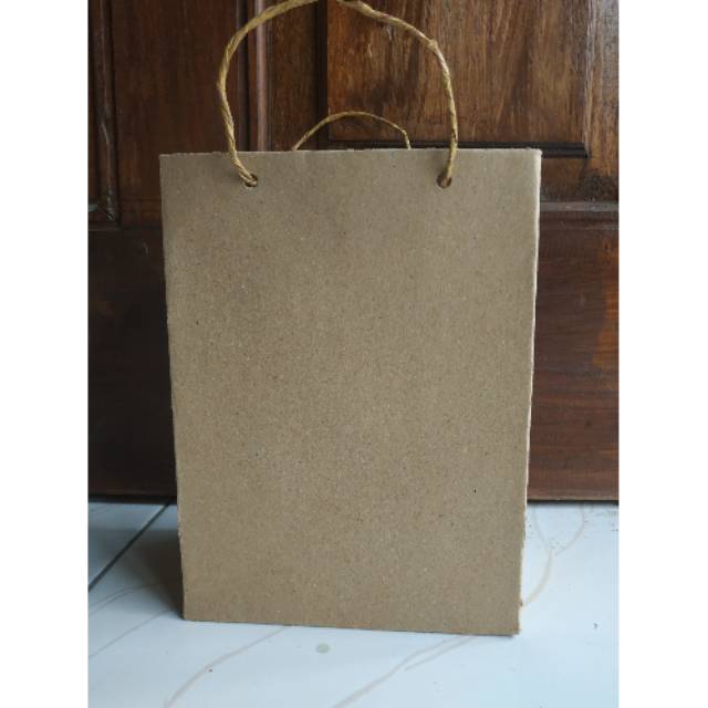 Detail Paper Bag Polos Coklat Nomer 2