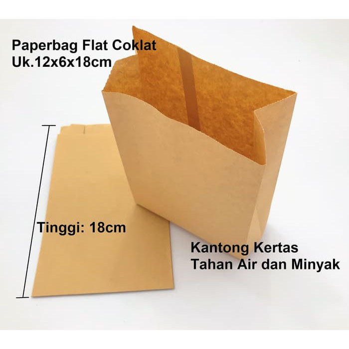 Detail Paper Bag Polos Coklat Nomer 9