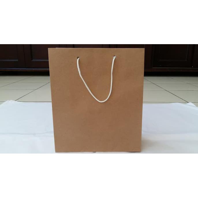 Detail Paper Bag Polos Coklat Nomer 10