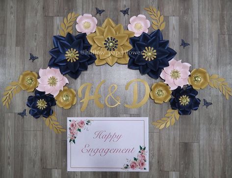 Detail Paper Flower Backdrop Lamaran Nomer 28