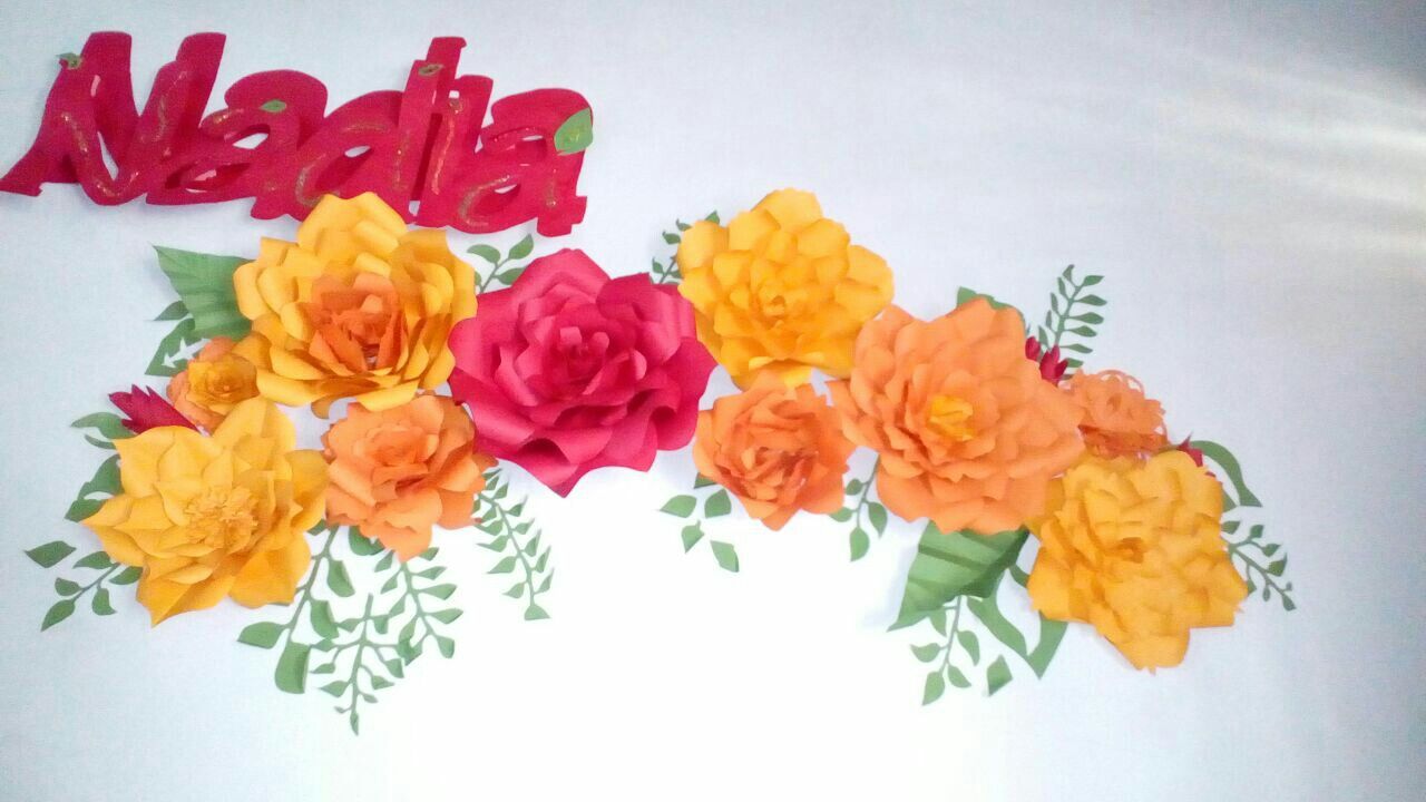 Detail Paper Flower Untuk Hiasan Kamar Nomer 39