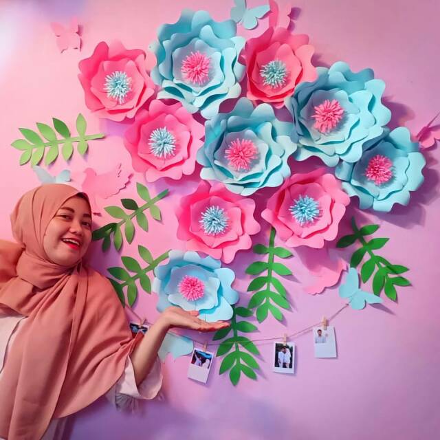Detail Paper Flower Untuk Hiasan Kamar Nomer 10