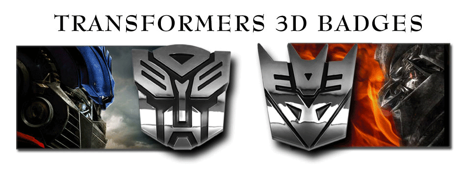 Detail Logo Transformers 3d Nomer 44
