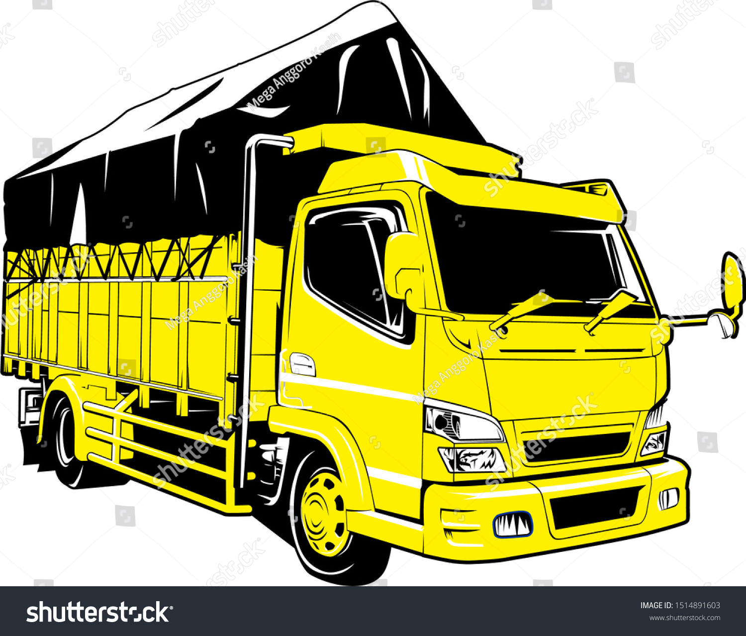 Detail Logo Truck Canter Nomer 2