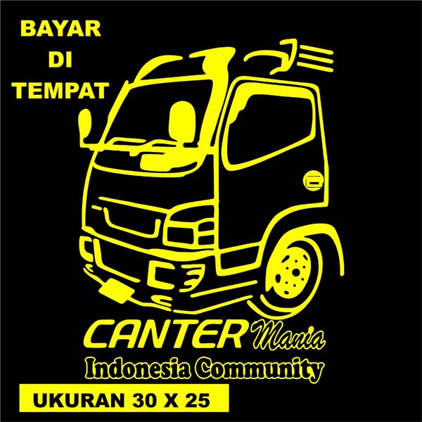 Detail Logo Truck Canter Nomer 20