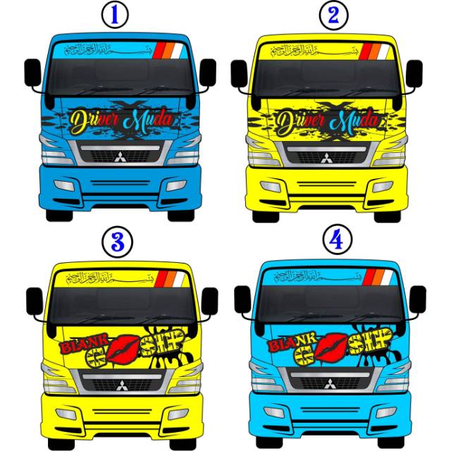 Detail Logo Truck Canter Nomer 36