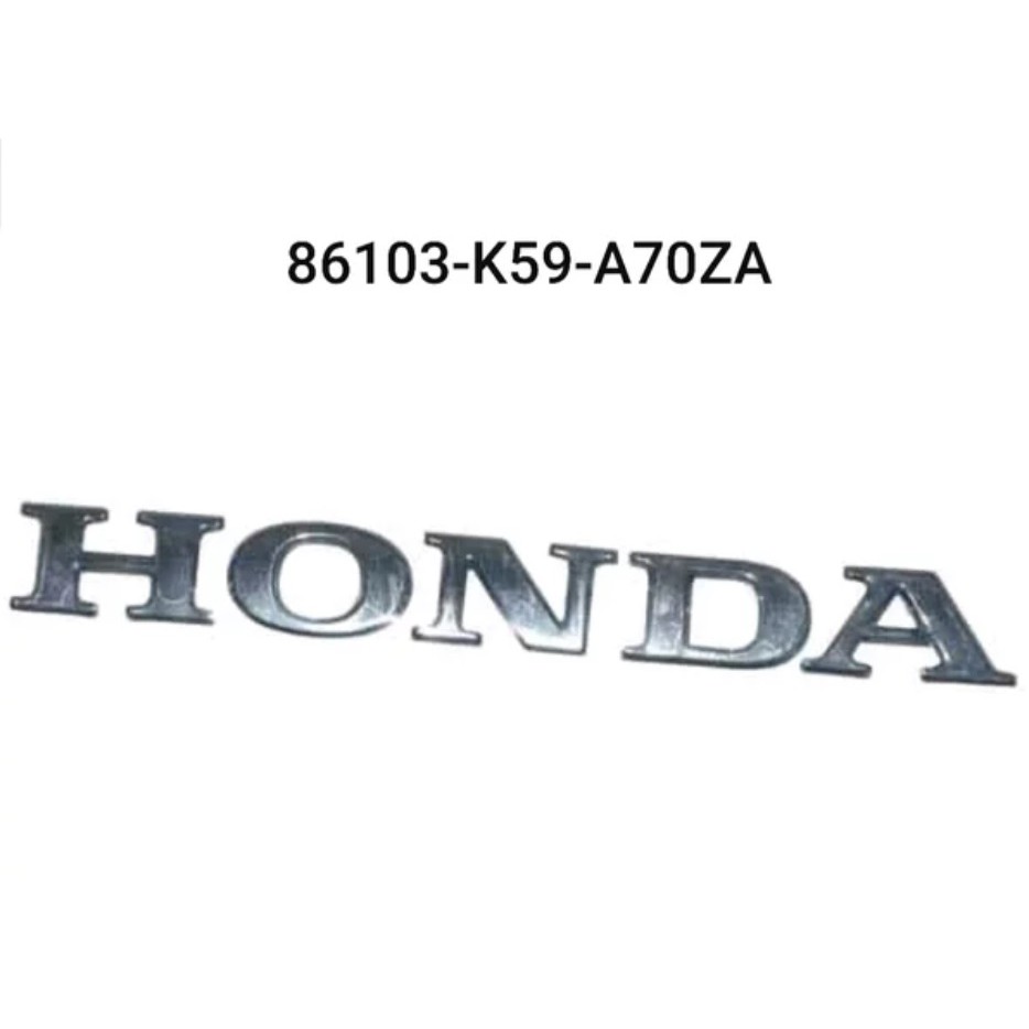 Detail Logo Tulisan Honda Nomer 30
