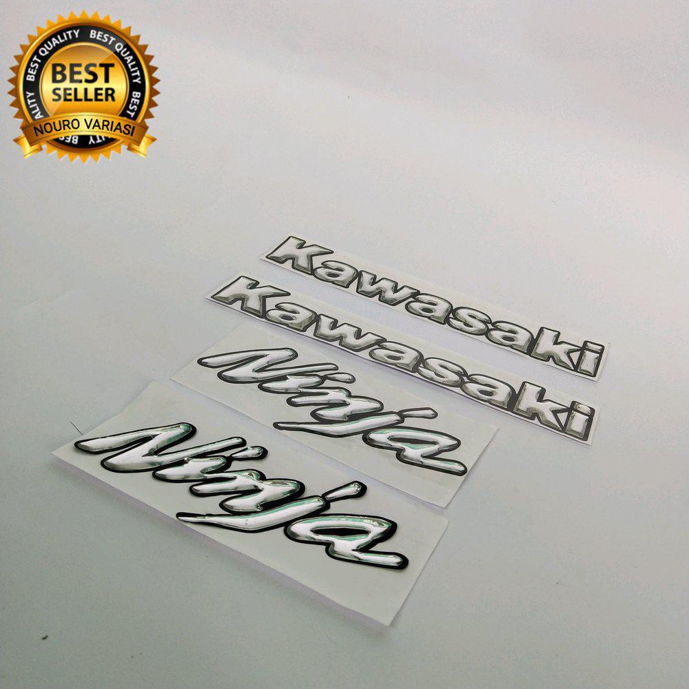 Detail Logo Tulisan Kawasaki Ninja Nomer 25