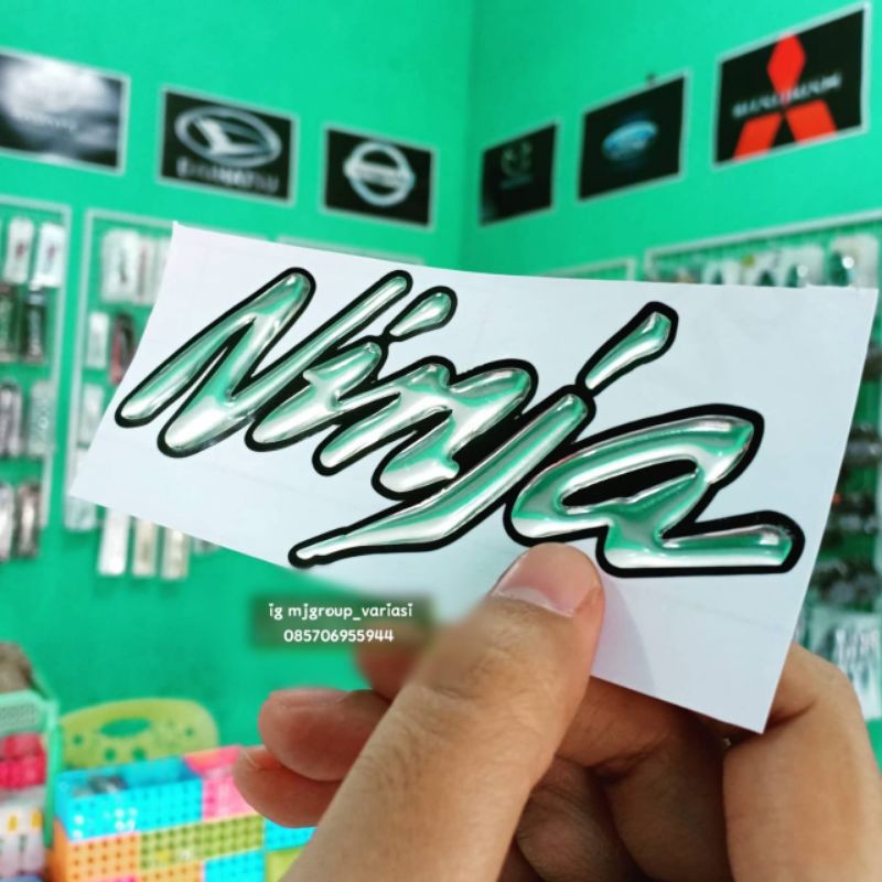 Detail Logo Tulisan Kawasaki Ninja Nomer 34