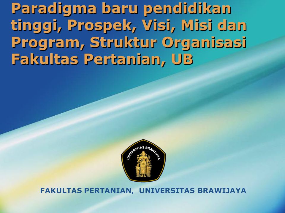 Detail Logo Ub Fakultas Pertanian Nomer 23
