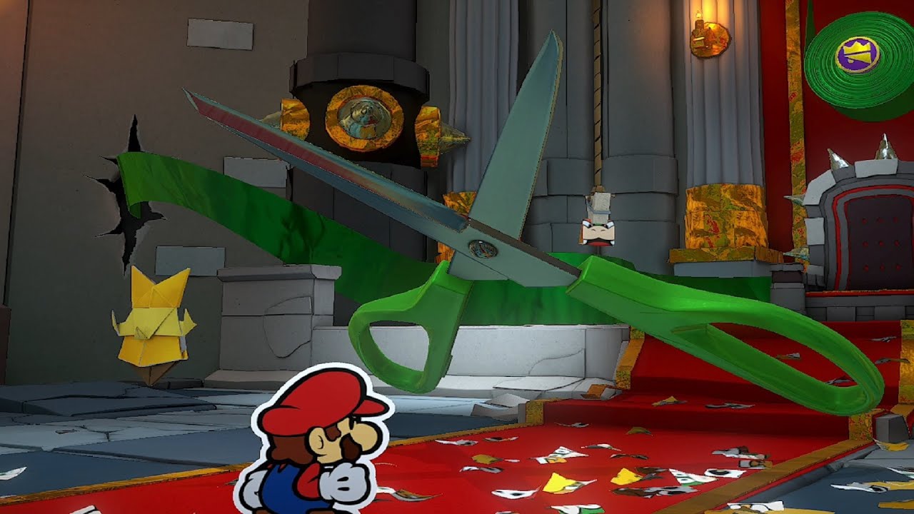 Paper Mario Scissors Boss - KibrisPDR