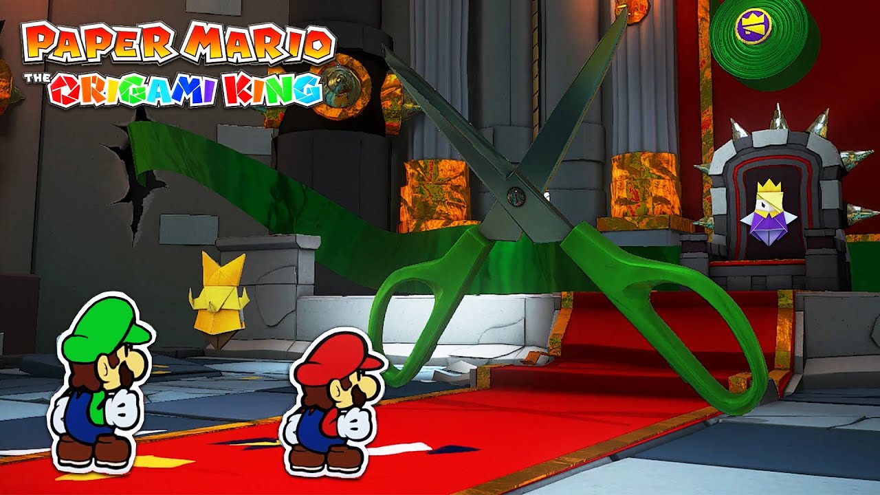 Detail Paper Mario Scissors Boss Nomer 20