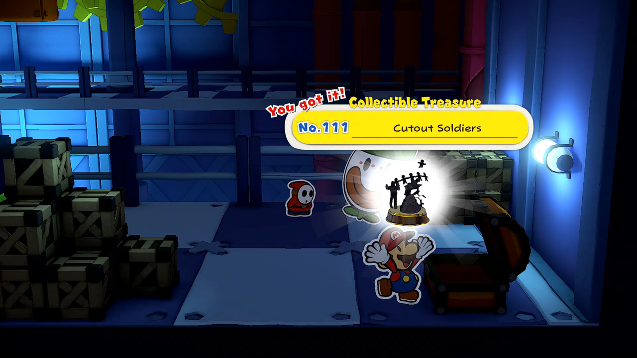 Detail Paper Mario Scissors Boss Nomer 25