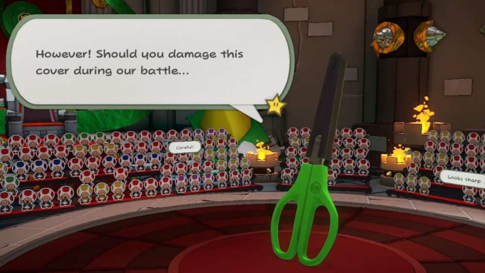 Detail Paper Mario Scissors Boss Nomer 4