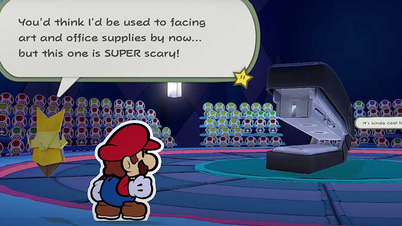 Detail Paper Mario Scissors Boss Nomer 52