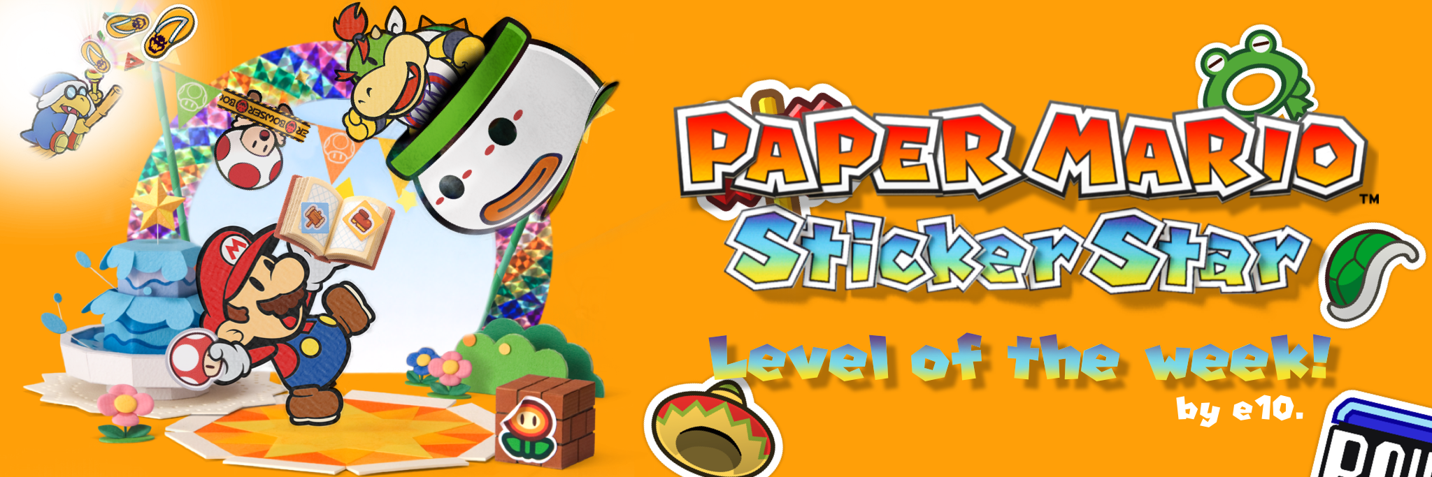 Detail Paper Mario Sticker Star Bowling Ball Nomer 26