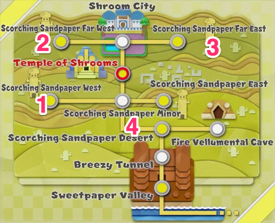 Detail Paper Mario Stone Cactus Nomer 33