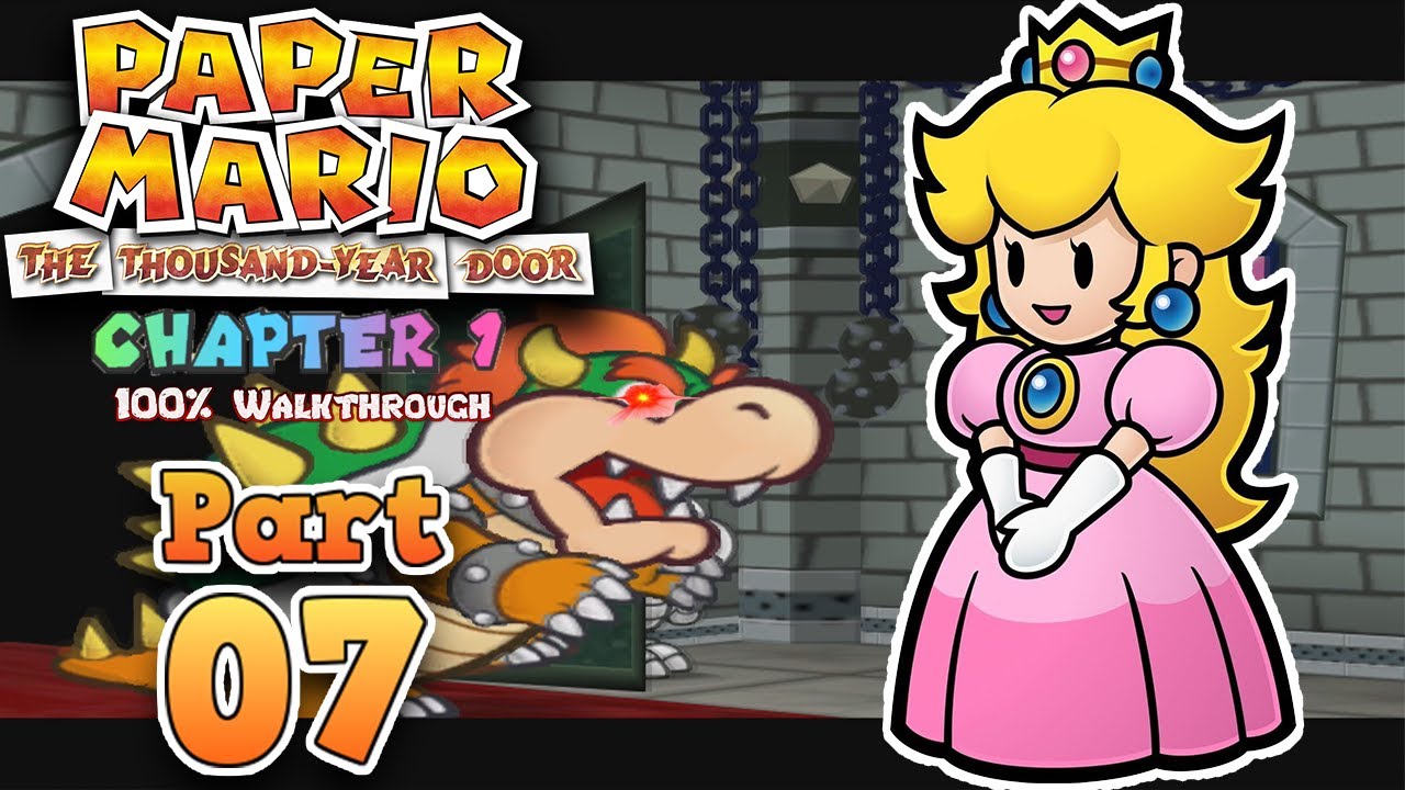 Detail Paper Mario The Thousand Year Door Peach Shower Nomer 3