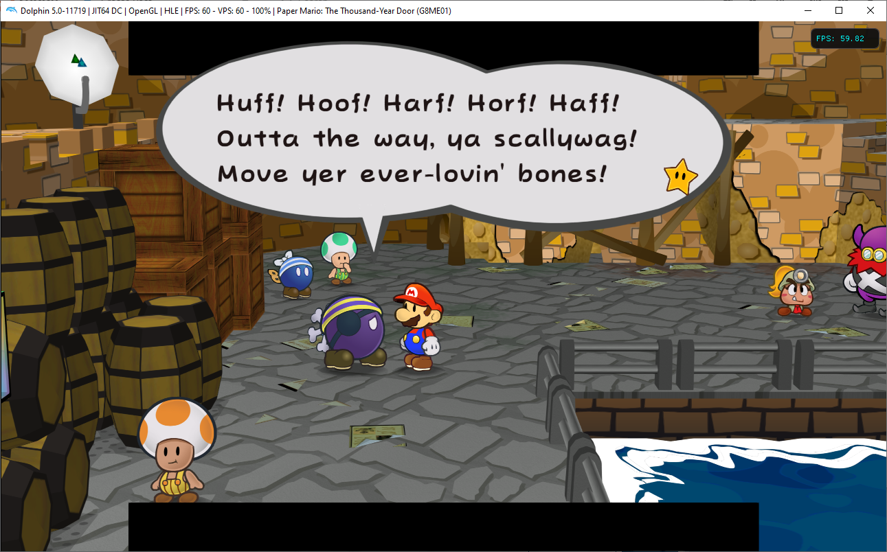 Detail Paper Mario Thousand Year Door Dolphin Nomer 16