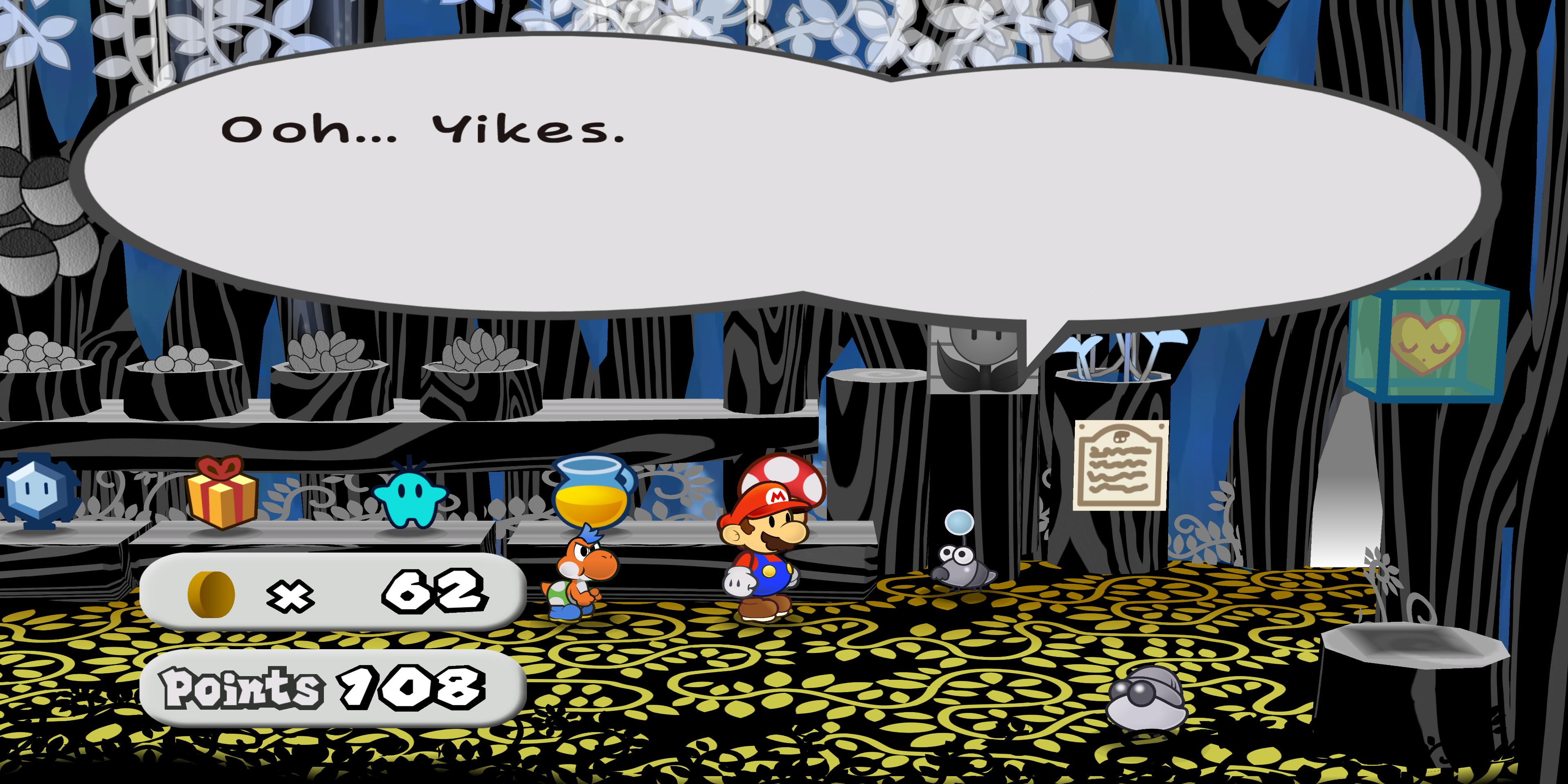 Detail Paper Mario Thousand Year Door Dolphin Nomer 26