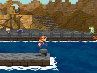 Detail Paper Mario Thousand Year Door Dolphin Nomer 40
