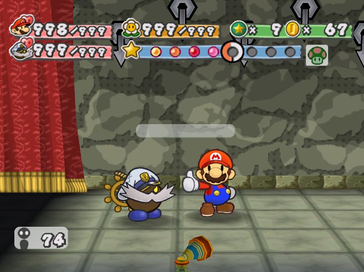 Detail Paper Mario Thousand Year Door Dolphin Nomer 45