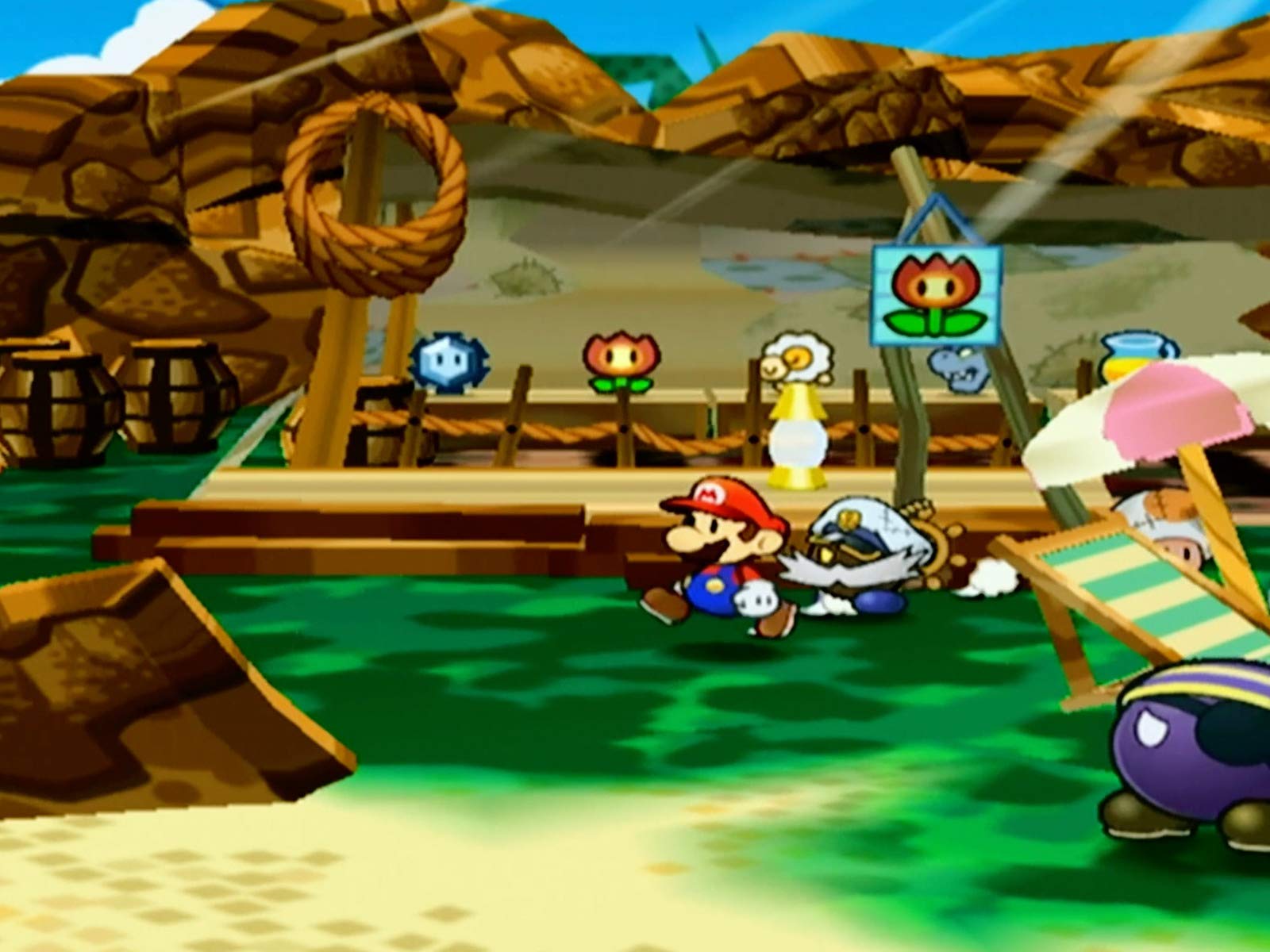 Detail Paper Mario Thousand Year Door Dolphin Nomer 49