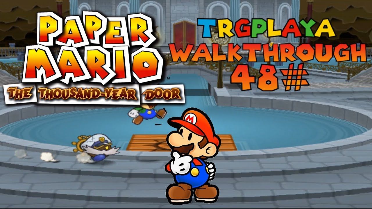 Detail Paper Mario Thousand Year Door Dolphin Nomer 50
